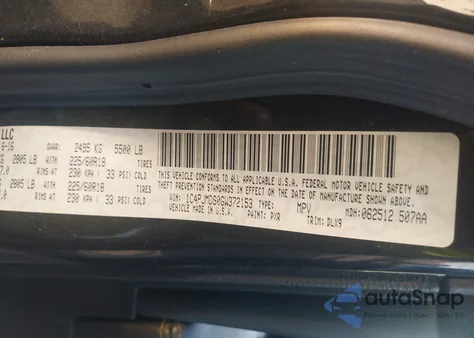 2016 Jeep Cherokee High Altitude from USA, damaged, VIN 1C4PJMDS0GW372153